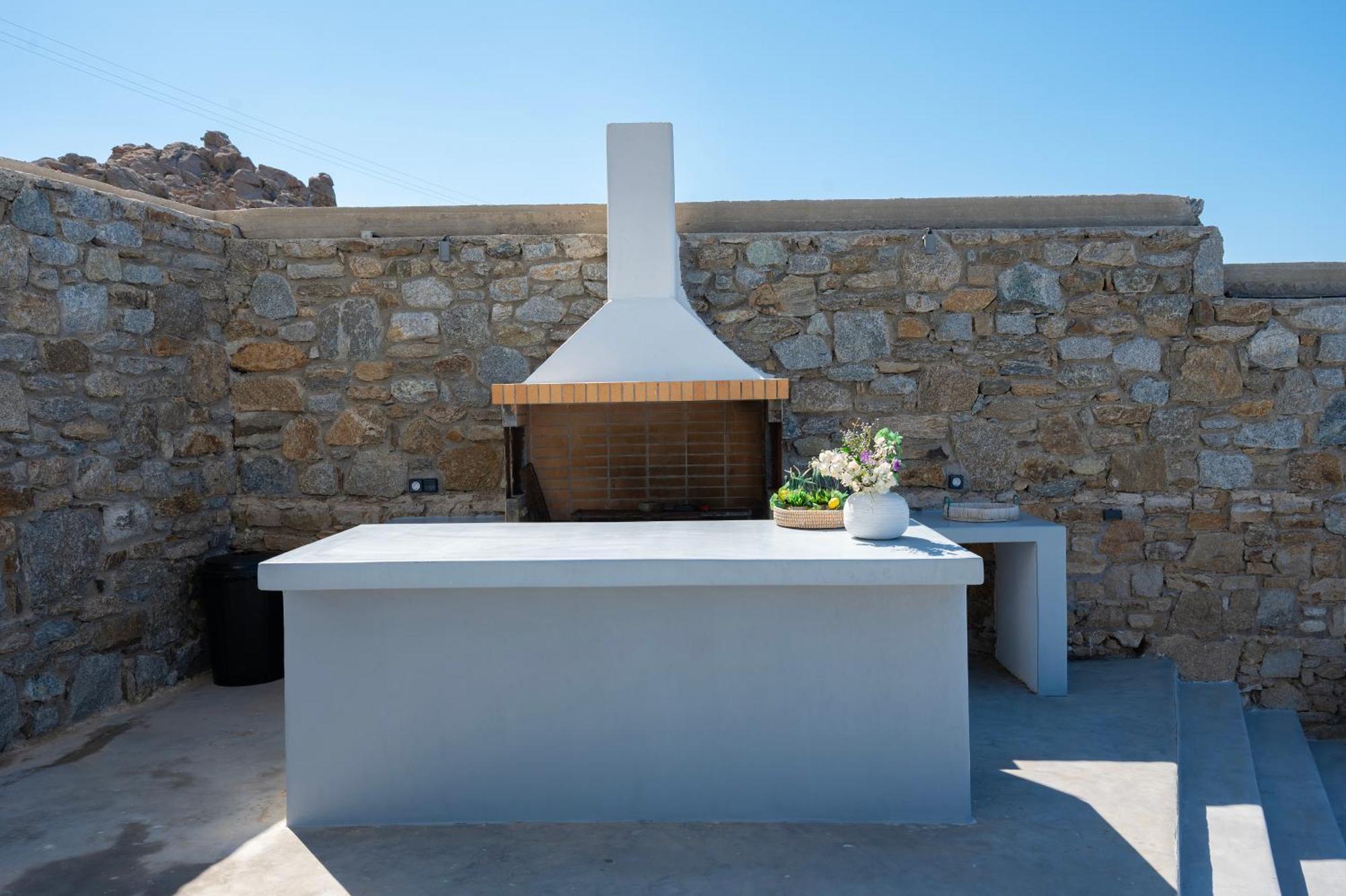 Villa Anema Mykonos - Blue Views Mykonos Villas Mykonos Town Екстериор снимка